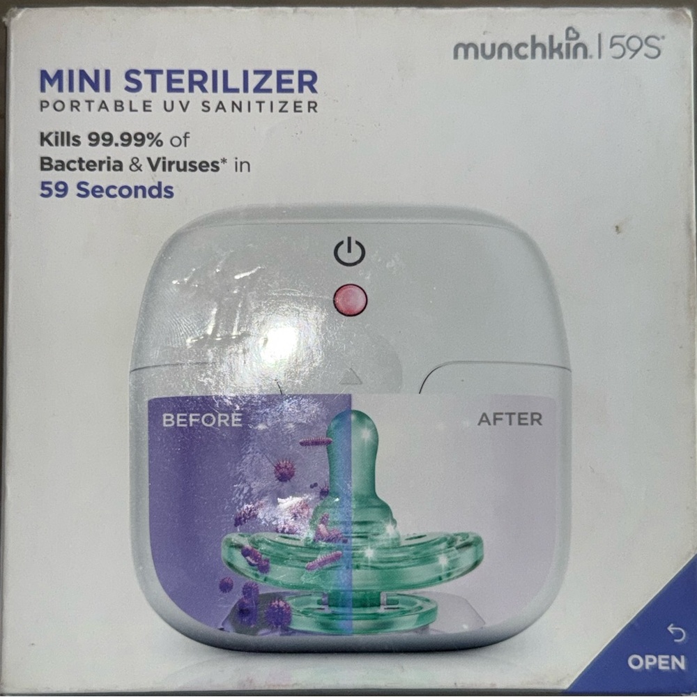 Munchkin Mini Sterilizer Portable UV Sanitizer